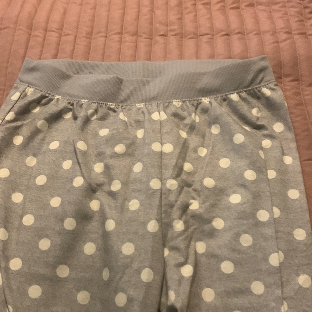 Gray pajama pants